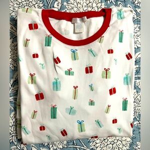 Lake Pajamas pima crew long-long set size S